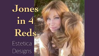 Jones in 4 Reds  @EsteticaDesigns  #esteticastyleinsider #esteticastylesociety #esteticawigs