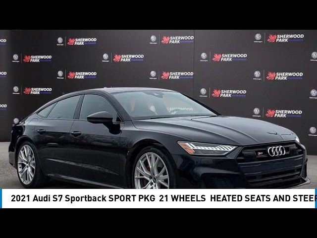 2021 Audi S7 Sportback | SPORT PKG | 21 WHEELS | HEATED SEATS in Cars & Trucks in Strathcona County