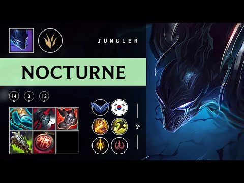 Nocturne Jungle vs Graves - KR Diamond Patch 25.24