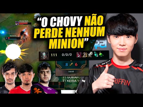 TOCKERS, REVOLTA E TITAN ASSISTINDO UMA SOLOQ COM VÁRIOS PROS DA KOREIA - SKT1 KERIA, HLE CHOVY
