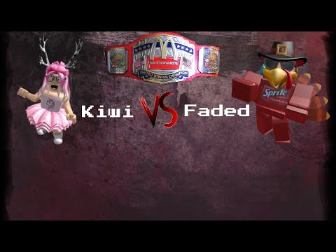 Kiwi vs Faded Mc Donald’s Championship Match (Official Fight)
