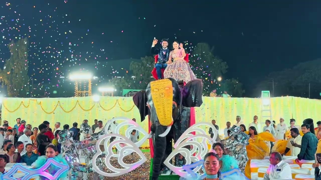 Hemanth ❤️ Pavithra Reception Glimpse 