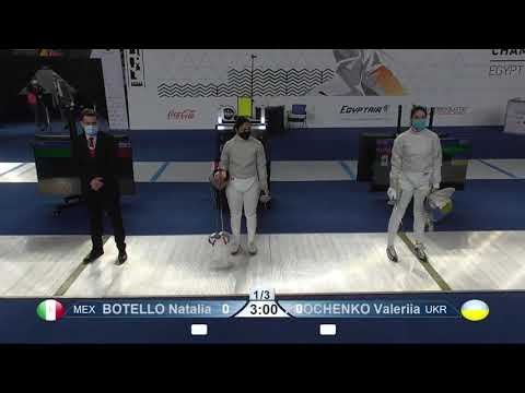 Cairo Worlds 2021 JWS - L8 - Botello MEX v Prochenko UKR
