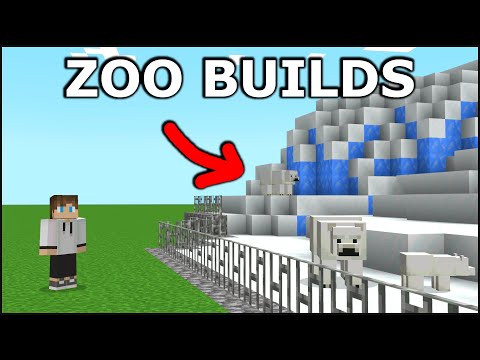 Minecraft: 20+ Zoo Build Hacks!