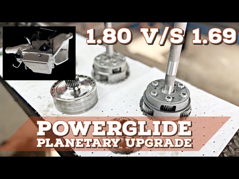 1.69 v/s 1.80 Powerglide Planetary Transmission is Assembled
