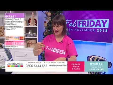 JewelleryMaker LIVE 30/11/2018 6PM-10PM