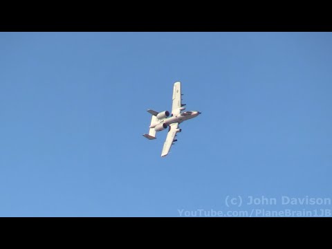 Warren Grove Range (1/8/2022) - Low Flying A-10's