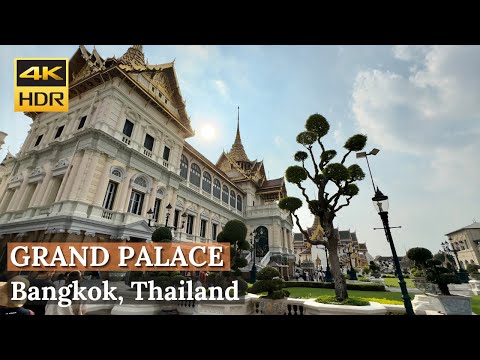 [BANGKOK] Grand Palace - "A Guide to the Stunning Grand Palace of Bangkok" | Thailand  [4K HDR Walk]