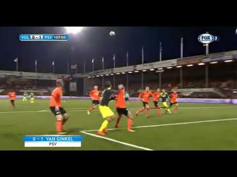 MARCO VAN GINKEL GOAL - PSV 26.10.2017 - PSV VS VOLENDAM 2 - 0