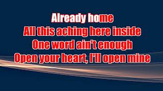 Heart - One Word (karaoke) (by request)