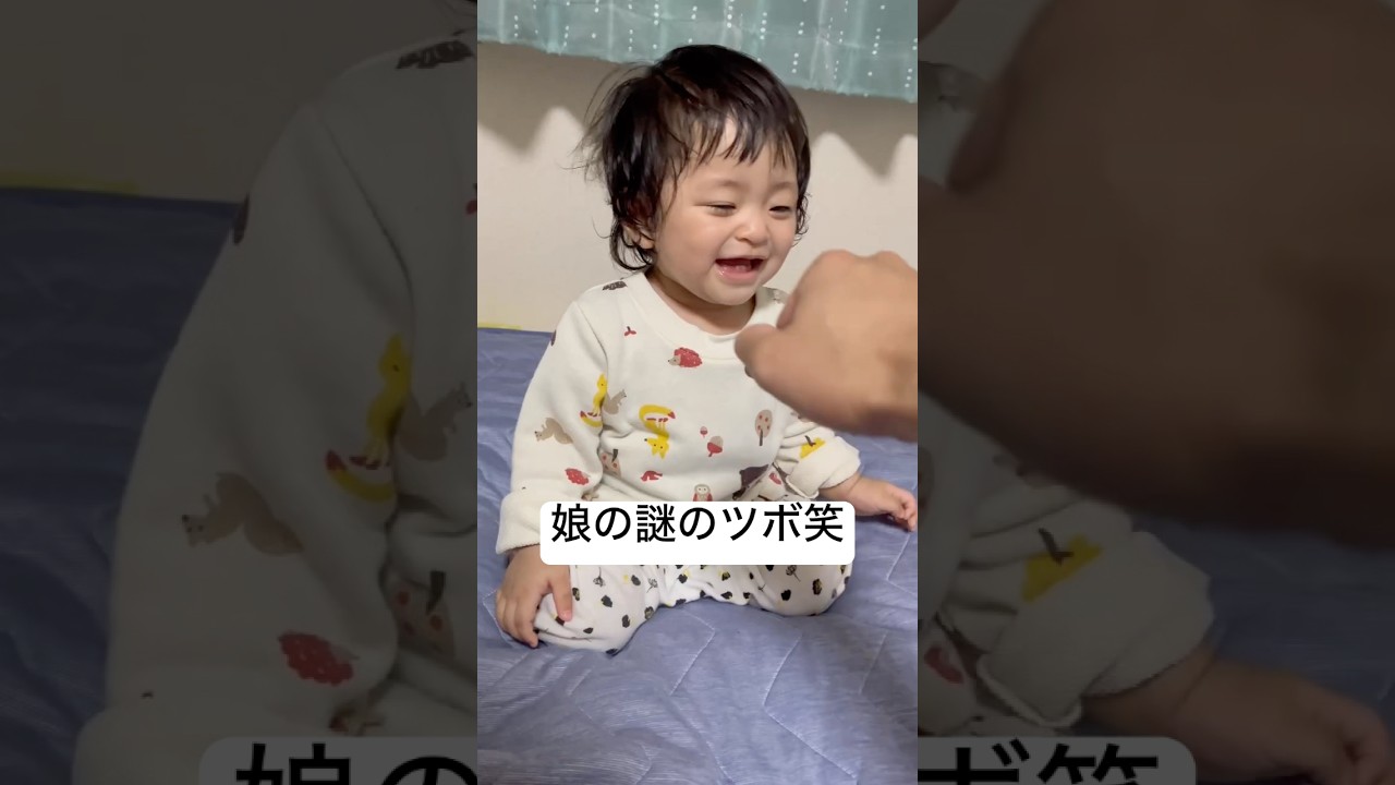 娘の謎のツボ笑　#赤ちゃん #baby #shorts