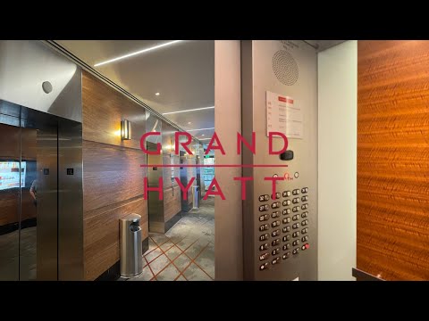 Fast Westinghouse Traction Elevators - Grand Hyatt in San Francisco, CA.