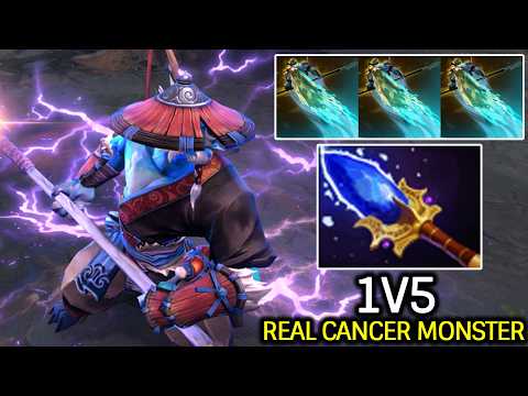 Phantom Lancer 1v5 – Cancer Power illusions with Scepter Dota 2