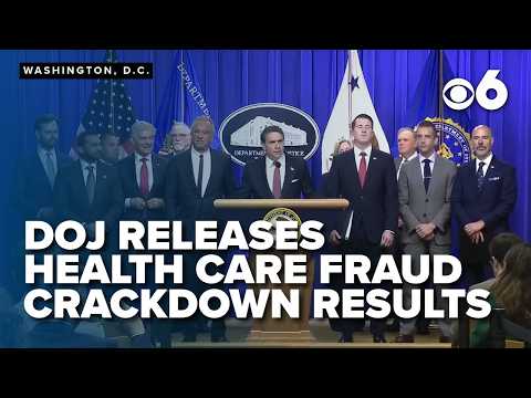 DOJ announces major fraud crackdown