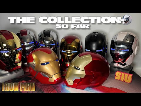 Iron Man Helmet Collection / So Far!