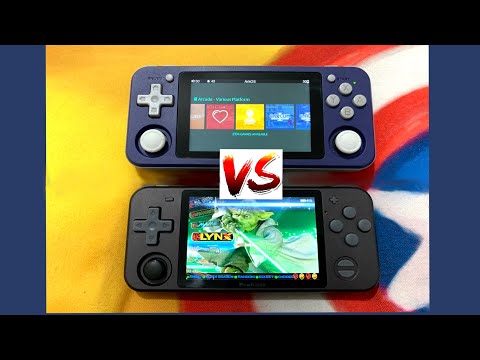 RG351P Vs RGB10M - ArkOS 1.4 Vs Batocera .29 PSP Comparison