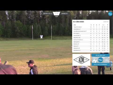 Sörfors IF/UFC A 2 - Sandviks IK 2