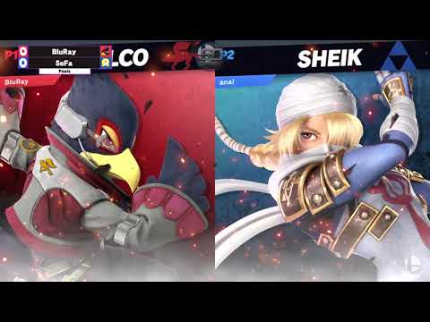 2021 SC Arcadian - BluRay (Falco) VS SoFa (Zelda, Shiek, Hero) - SSBU Pools B