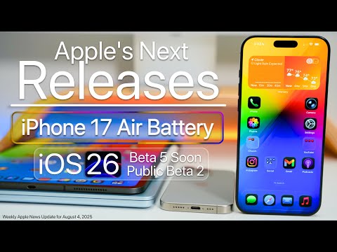 Apple's Next Releases, iPhone 17 Air, and iOS 26 Beta5