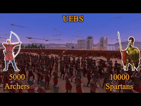 5000 Archer's vs 10000 Spartans | Ultimate Epic Battle Simulator |