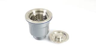 Kitchen or Bar Sink - Stainless Steel - Single Basin - 32”x18”x10” - Radius 0mm
