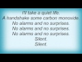 Luka Bloom - No Surprises Lyrics