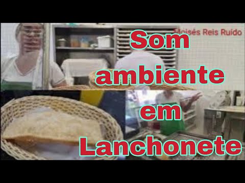 Som ambiente em lanchonete Burburinho pessoas conversando 