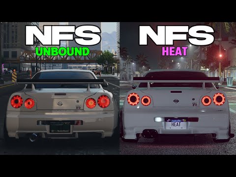 Need For Speed Unbound Vs Heat - Graphic Comparison (2023 Update)