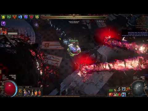 PoE 3.27 Keepers league Shrapnel Ballista Deadeye Uber Sirus showcase