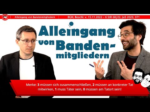 Alleingang von Bandenmitgliedern: Ausfluss der Bandenabrede?