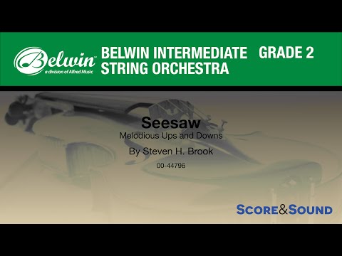 Seesaw by Steven H. Brook - Score & Sound