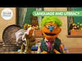 Sesame Street Friend Buzz Word Explains Why Language Is Important Language And Literacy