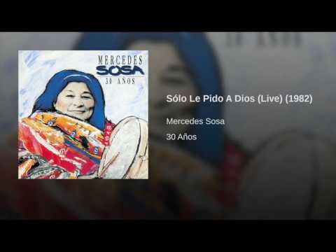 Video thumbnail for Sólo le pido a Dios