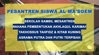 Fasilitas Pesantren Siswa Al Ma'soem