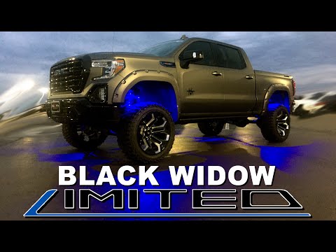 Limited Edition Lifted Truck 2020 GMC Sierra Black Widow 4x4 | Dave Arbogast Lifted Trucks G14260