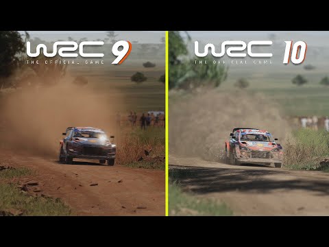 WRC 10 vs WRC 9 PS5 4K Graphics Comparison