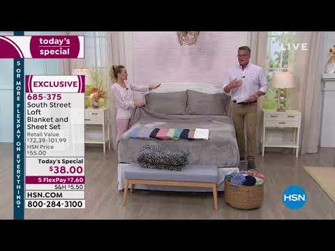 HSN | Bed & Bath Essentials featuring South Street Loft 02.14.2020 - 12 PM