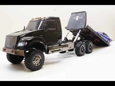 Traxxas TRX6 Hauler with AJCMods Rollback Kit Teaser Video