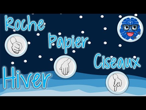 BRAIN BREAK (DPA/APQ) - ROCHE, PAPIER, CISEAUX HIVER -  Rock, paper, scissors Winter (French)