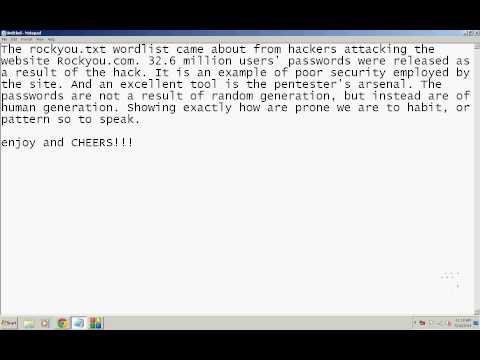 what is rockyou password list what is rockyou password list