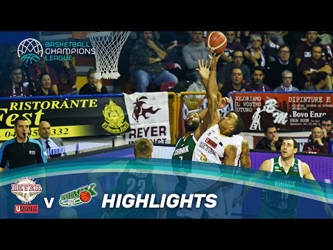 Umana Reyer Venezia v Khimik - Highlights - Basketball Champions League