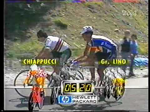 Tour 1992 13^ Saint-Gervais - Sestriere [C.Chiappucci/F.Vona/M.Indurain]