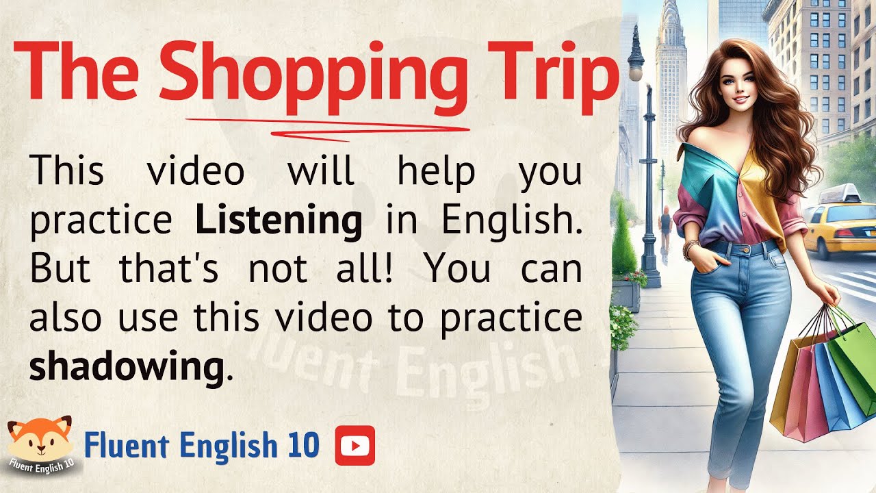 Practice Speaking & Reading Out Loud with this English Shadowing Exercise