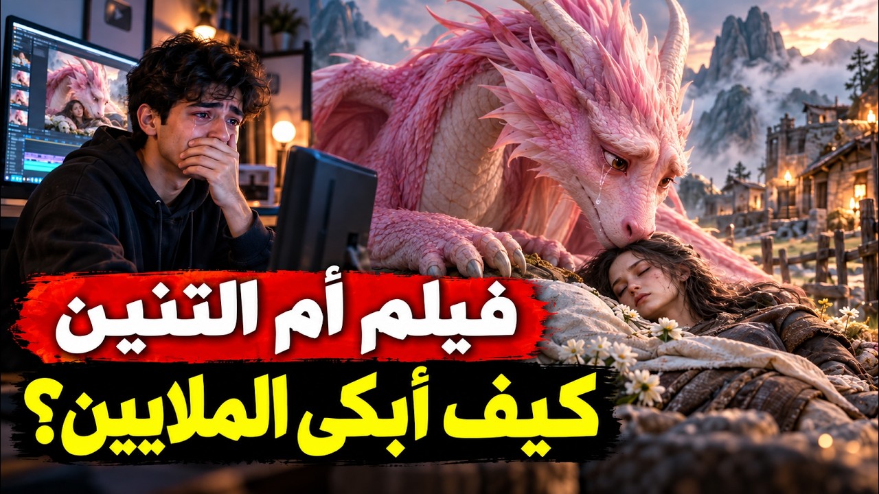 الحقيقة وراء فيلم ام التنين الوردي | كيف احتاج فيلم ذكاء صناعي العالم؟