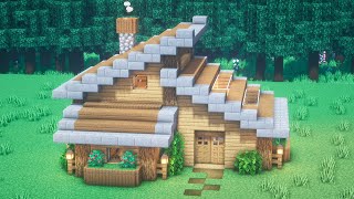 Minecraft: How to build a Wooden Starter House