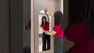 **"Unbreakable Flexible Mirror – Easy Install Anywhere! (No Fear of Breaking)"**