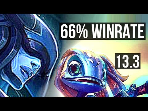 LISS vs FIZZ (MID) | 7/0/5, 66% winrate, Godlike | EUW Master | 13.3