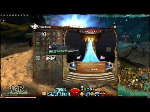 GW2 Getting Blade Shards for Spinal Blades Backpiece Mystic Forge Recipe