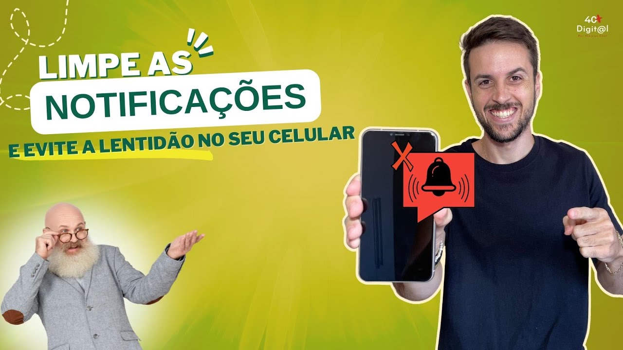 Faça isso sempre! O Excesso de notificações pode deixar seu celular lento.