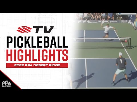 Ben Johns' Overpowering Erne Pickleball Highlight - 2022 PPA Desert Ridge Men's Doubles